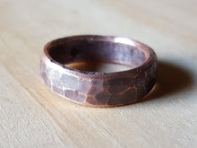 Load image into Gallery viewer, Hand Forged Copper Ring
