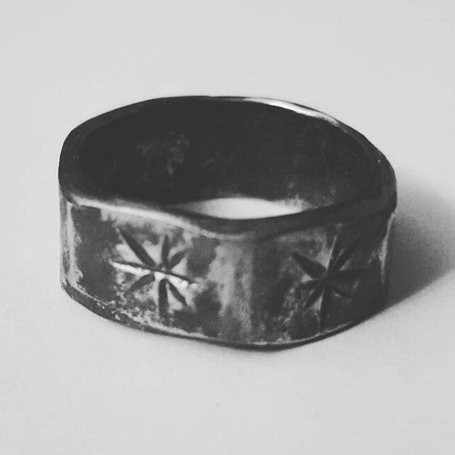 Stainless Steel Upcycled Nut Ring