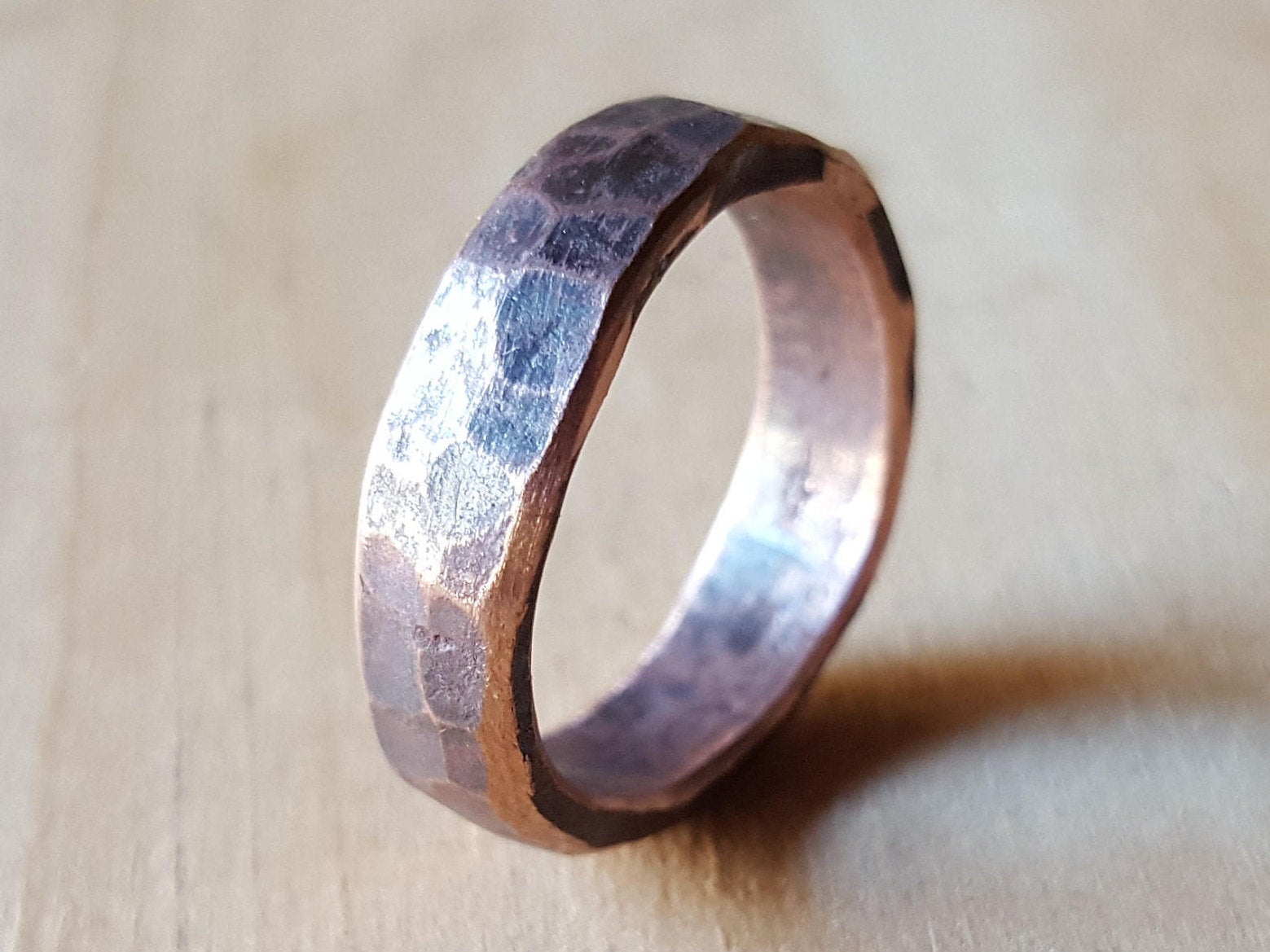 Copper Rose Ring – EmeraldWaters Handmade Items