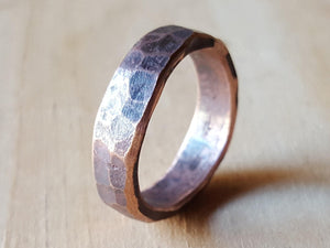 Hand Forged Copper Ring