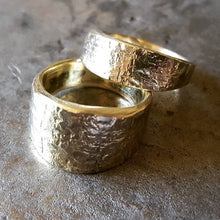 Load image into Gallery viewer, Rustic Brass Signet/Statement Ring