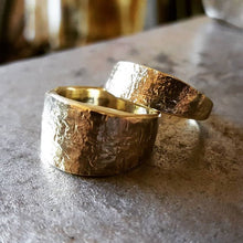 Load image into Gallery viewer, Rustic Brass Signet/Statement Ring