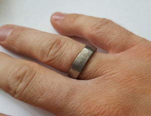Rustic Titanium Ring