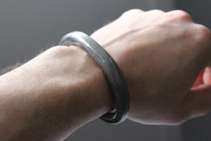 Thick Titanium Cuff Bracelet